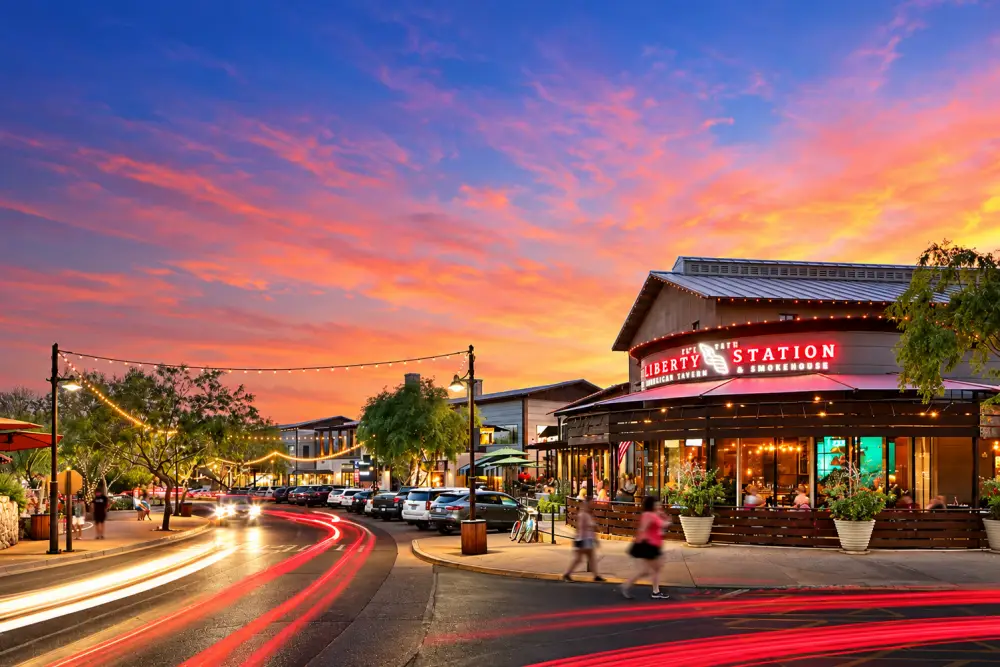 07-Explore nearby DC Ranch Market Street, featuring upscale shopping and fantastic restaurants