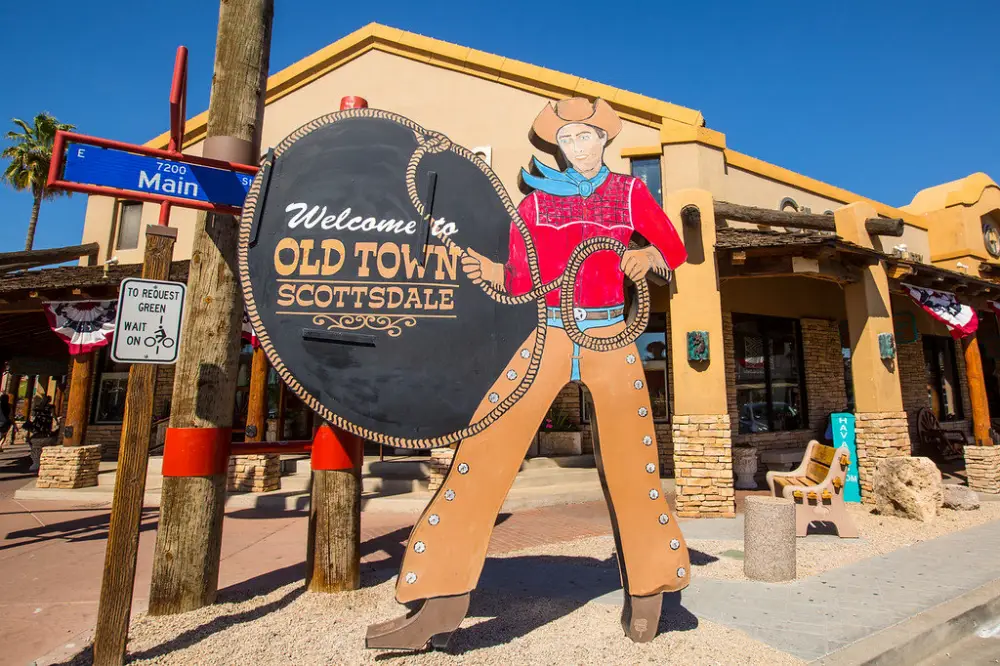 Explore Old Town Scottsdale just minutes away