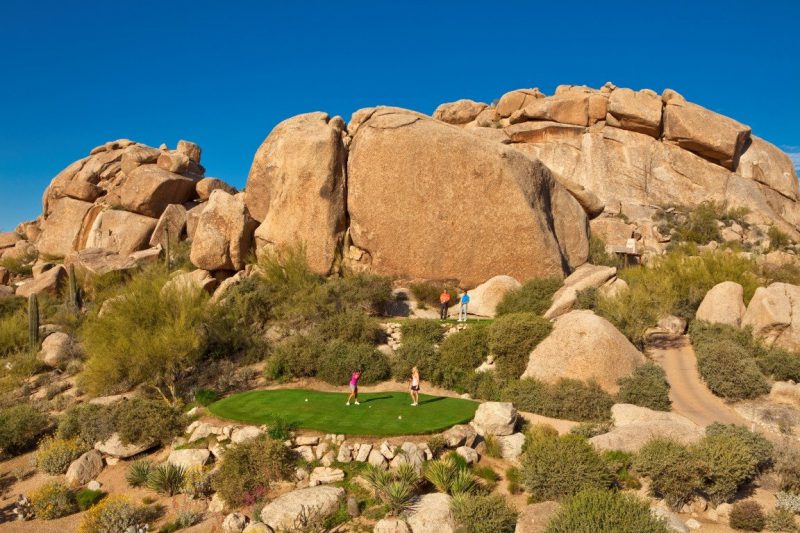 Boulders – Foursome golf course in scottsdale