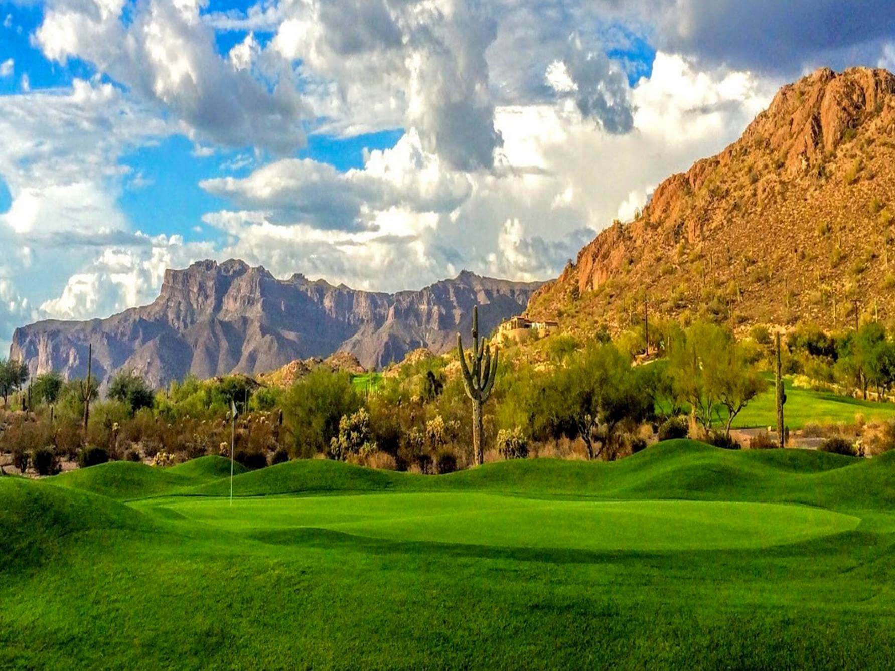 Gold Canyon Dinosaur Mtn Golf Course Review Apache Junction AZ