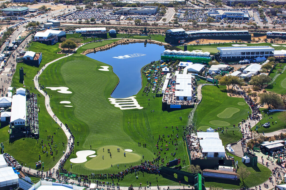 view of the Phoenix open